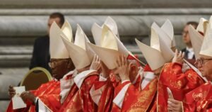 2025 conclave beginning, with cardinals set to pick new pope to succeed Pope Francis