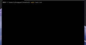 Microsoft’s Edit on Windows is a new command line text editor
