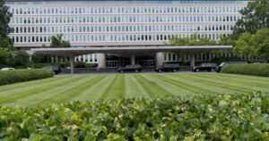 Woman shot after failing to stop at CIA headquarters gate, sources say