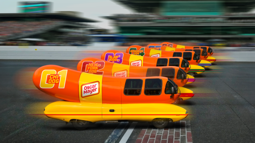 Oscar Mayer Wienermobiles to race in inaugural ‘Wienie 500’ at Indianapolis