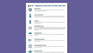 Reasons to See Your Ob-Gyn This Year