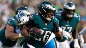NFL tush push: Saquon Barkley takes aim at critics