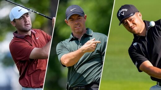 Quail Hollow’s 16th hole trips up world’s top three golfers at PGA Championship