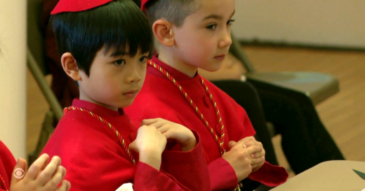 Chicago Catholic school students’ mock conclave