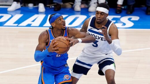Timberwolves’ McDaniels shoves NBA MVP Gilgeous-Alexander as Thunder win Game 2