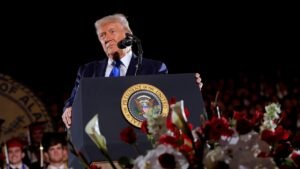 Trump vs. trans: President mocks trans athletes at Alabama speech