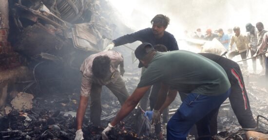 Plane From India to London Crashes Moments After Takeoff
