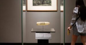 200-year-old condom featuring erotic art goes on display in Amsterdam museum