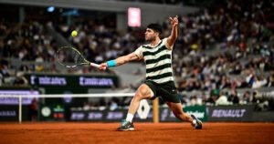 Carlos Alcaraz reaches French Open final after Lorenzo Musetti retires with injury