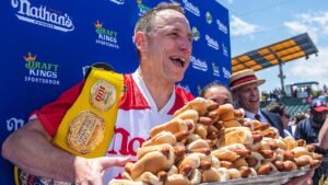 Joey Chestnut to compete in 2025 Nathan’s Hot Dog Eating Contest