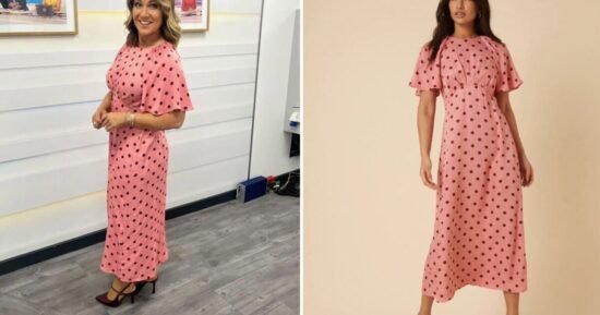 Susanna Reid channels Princess Kate in Nobody’s Child dress
