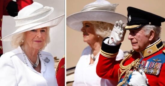Queen Camilla stuns in white as she steps out with King Charles for Trooping the Colour | Royal | News