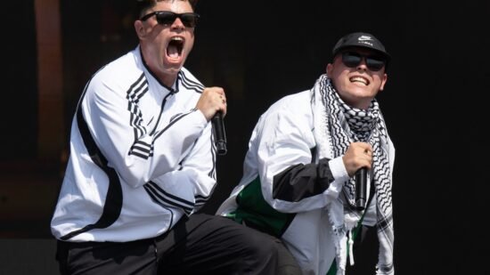 Kneecap Hit Out at Keir Starmer, Rod Stewart During Glastonbury Set