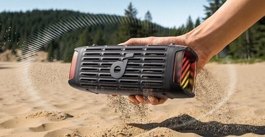 Anker’s new Boom 3i wireless speaker vibrates to shake off dirt