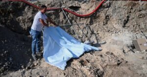 Heads, torsos of executed 1940s war prisoners dug up in city park in Greece