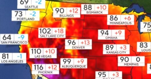 Dangerous heat wave to slam parts of the U.S.