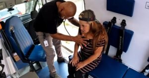 Mobile doctors bring care to older patients facing homelessness on the streets