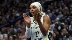 WNBA’s DiJonai Carrington fires back at fans calling her a ‘dirty player’