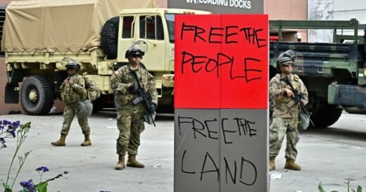 National Guard troops arrive in Los Angeles as immigration enforcement tensions escalate