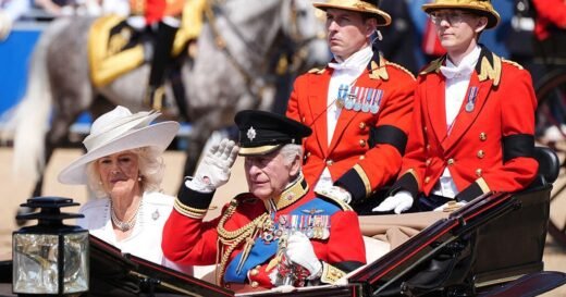 British royal family commemorate victims of Air India plane crash at Trooping the Colour