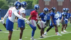 Giants’ fiery OTA session ends early after multiple fights