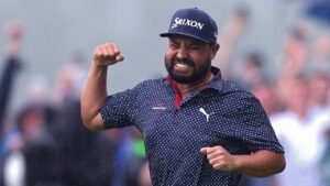 JJ Spaun wins 2025 US Open after 64-foot birdie make on Hole 18