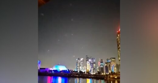 Video shows missiles over Qatar after Iran says it launched strike against U.S. base