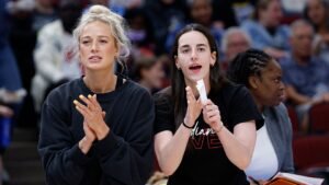 Sophie Cunningham’s ‘Tres Leches’ shirt shows bond with Fever teammates