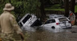 Search for missing in Texas floods difficult due to debris