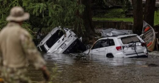 Search for missing in Texas floods difficult due to debris