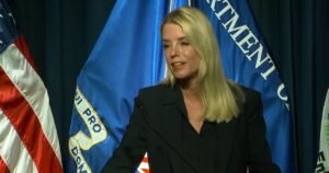 Bondi declines to answer question about Epstein investigation