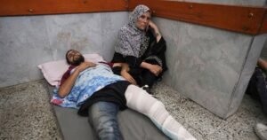 Strikes kill 94 Palestinians in Gaza, including 45 people waiting for aid, authorities say