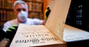 Hungary’s oldest library is fighting to save 100,000 books from a beetle infestation