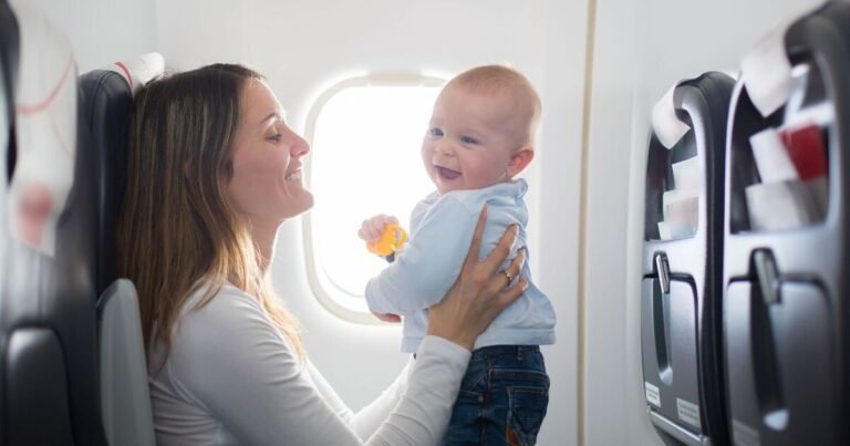 Mum brings unexpected 50p item to keep baby busy on 3 hour flight | Travel News | Travel