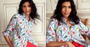 Boden’s colourful linen shirt is ‘perfect for summer’