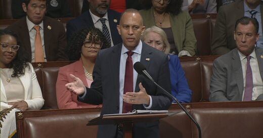 House Minority Leader Jeffries delivers marathon speech amid GOP budget bill debate