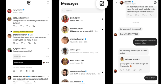 Threads now has DMs | The Verge