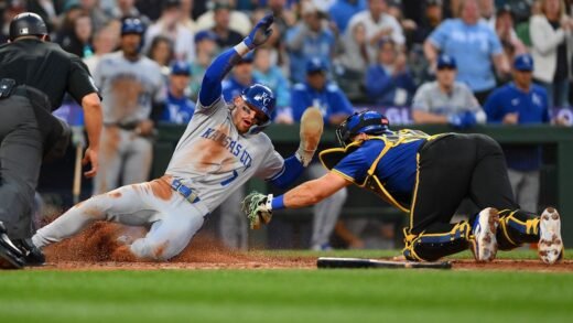 Royals’ Bobby Witt Jr. pulls off epic slide at home in key victory