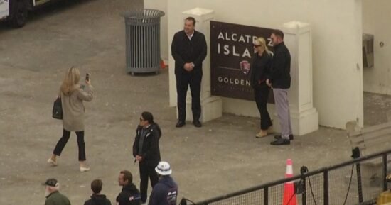 Bondi tours Alcatraz as part of Trump’s plan to reopen former prison