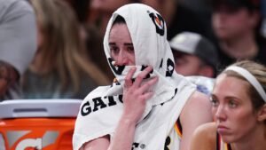Caitlin Clark injury: Fever star left in tears in win over Sun
