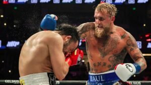 Jake Paul trolls opponent arrested by ICE with USA flag emoji