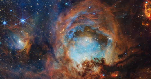 NASA’s Webb telescope captures images of new stars forming in Cat’s Paw Nebula