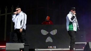 Police taking no further action after investigation into Kneecap’s Glastonbury show | Ents & Arts News
