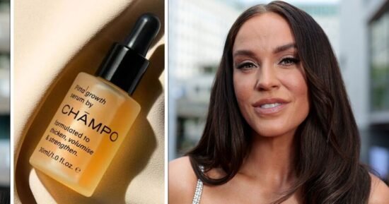 Vicky Pattison swears by £34 serum for thick hair