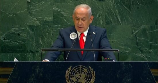Netanyahu makes bold address as U.N. amid delegate walkouts, protests