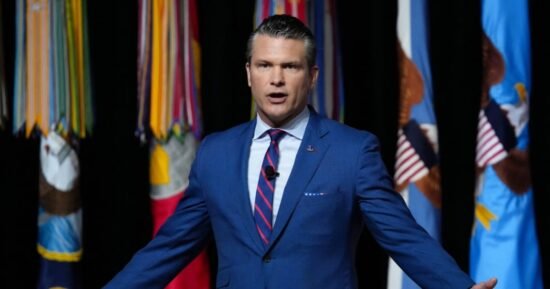 Hegseth rails against ‘fat generals’ and calls for physical fitness standards