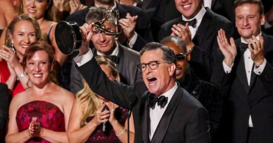 ‘The Late Show with Stephen Colbert’ wins Emmy after CBS cancellation