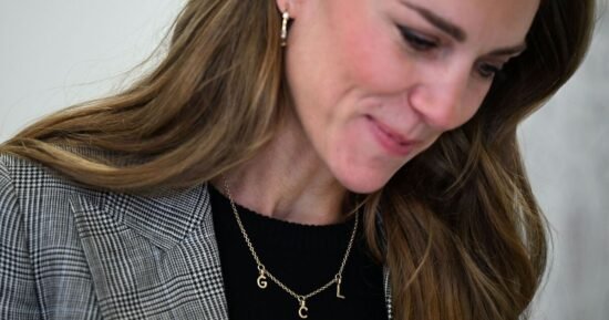Princess Kate fans can copy her initial necklace look for £26