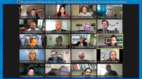 ED Rule Making Will Move Online if Government Shuts Down