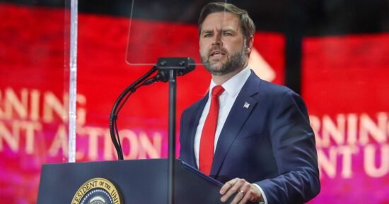 Watch: Vice President JD Vance remembers Charlie Kirk at memorial service